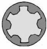  258223 Bolt Kit, cylinder head